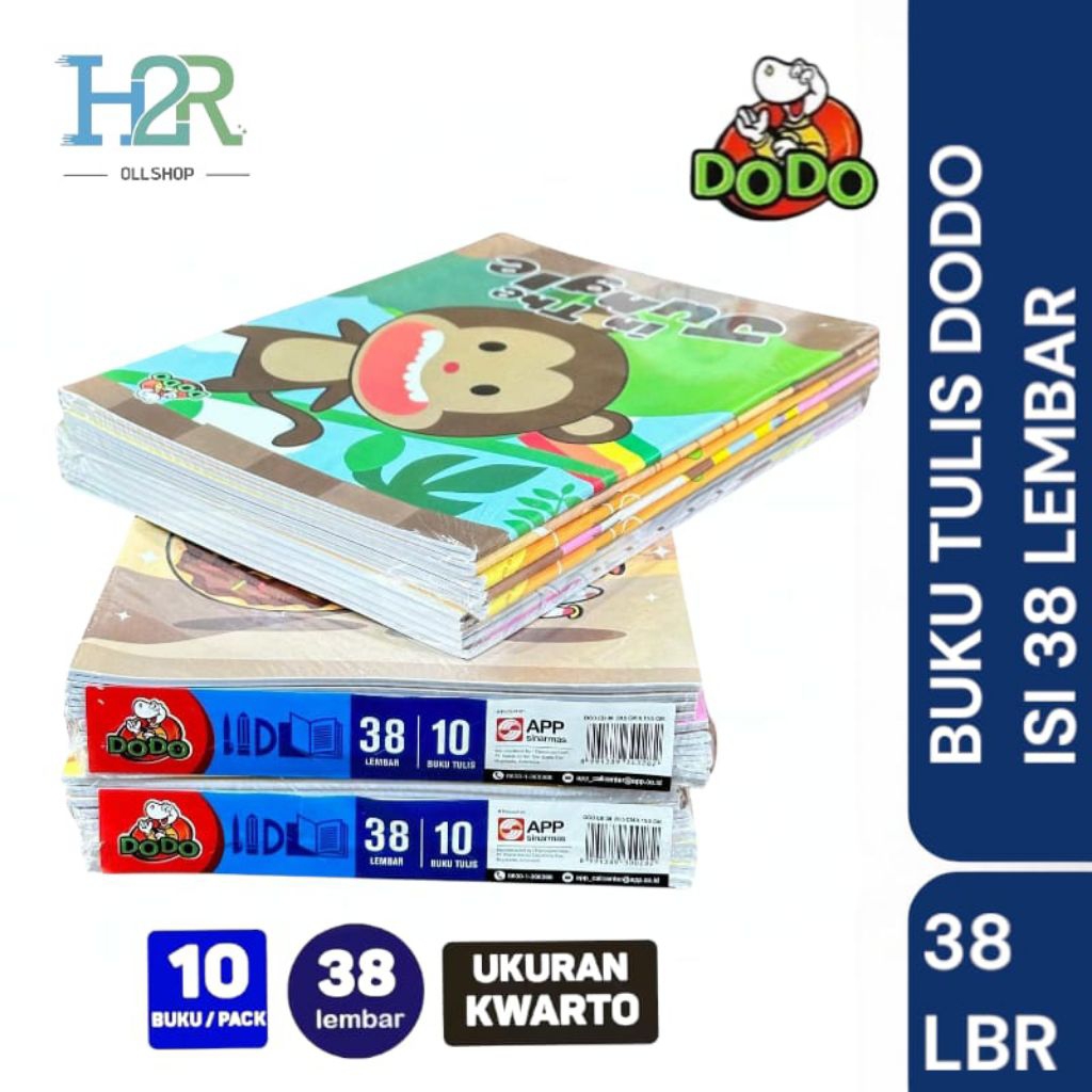 

Buku Tulis DODO by SIDU isi 38 lembar