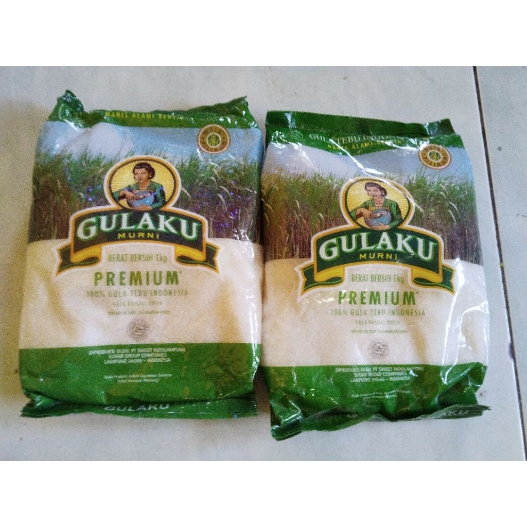 

Gulaku kemasan 1 kg/ Gula pasir Gulaku 1 kg/ Gula pasir kemasan 1 kg GULAKU
