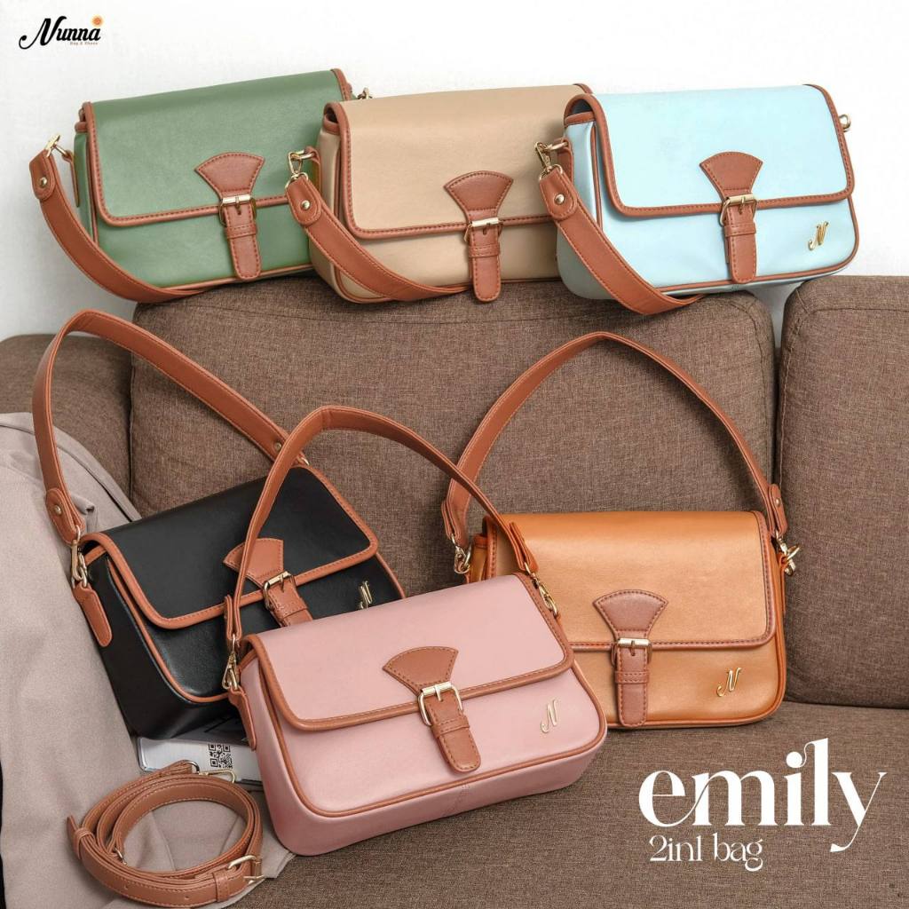 TAS SELEMPANG 2STYLE EMILY BAG BY NUNA