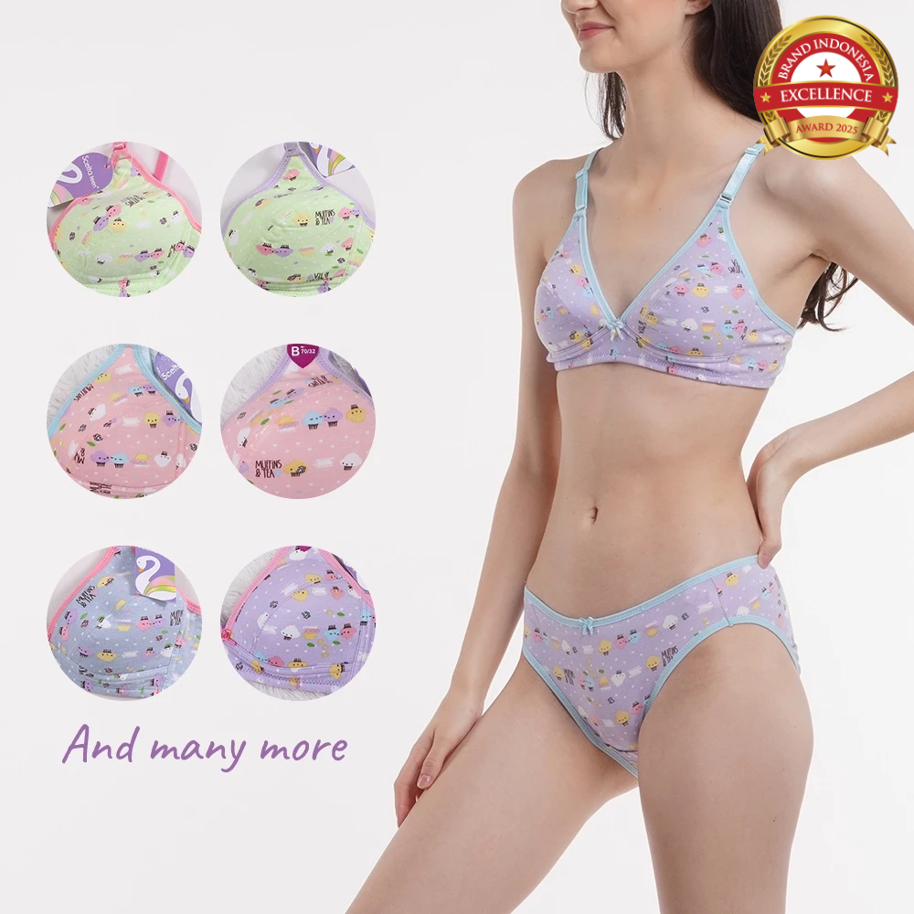 Scelta - Step 3 Bra Remaja Miniset Bh Teenager Scelta Teen Bh Sc Ai 905