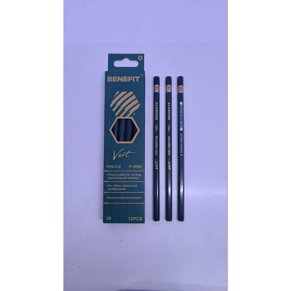 

Pensil 2B Benefit P-9000 [LUSIN]
