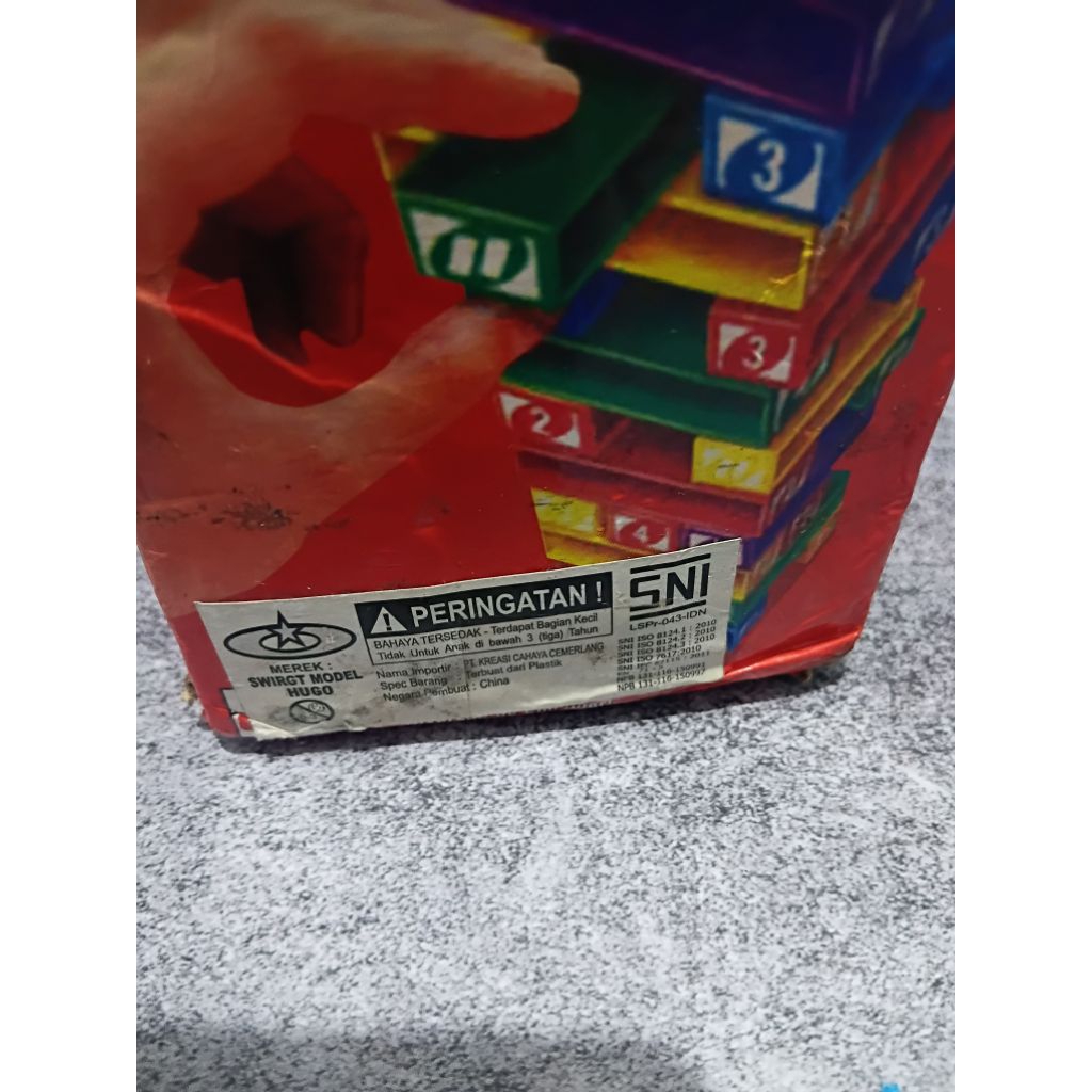 Mainan UNO Stacko SNI Original