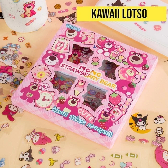 

Stiker Kartun Korea Lucu Momo – 2D Anti Air, Isi 100 Lembar