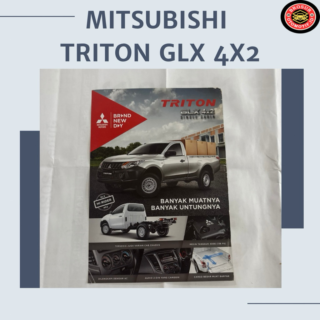 Brosur Mitsubishi Triton GLX 4x2 ( flyer )