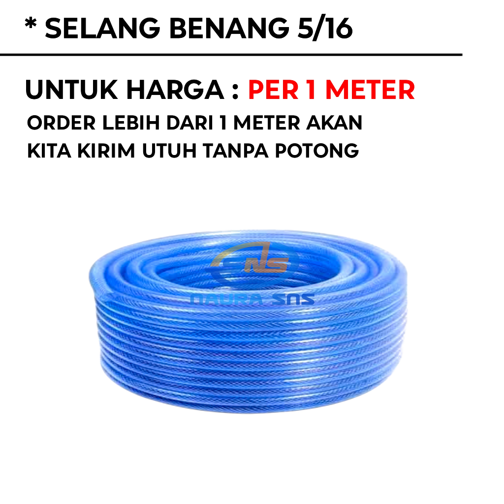 selang air 5/16 murah / Selang Poma Dc / Irigasi / Selang 5/16 inchi