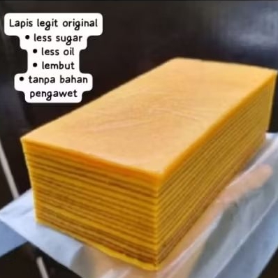

Lapis Legit Original Homemade Tanpa Pengawet