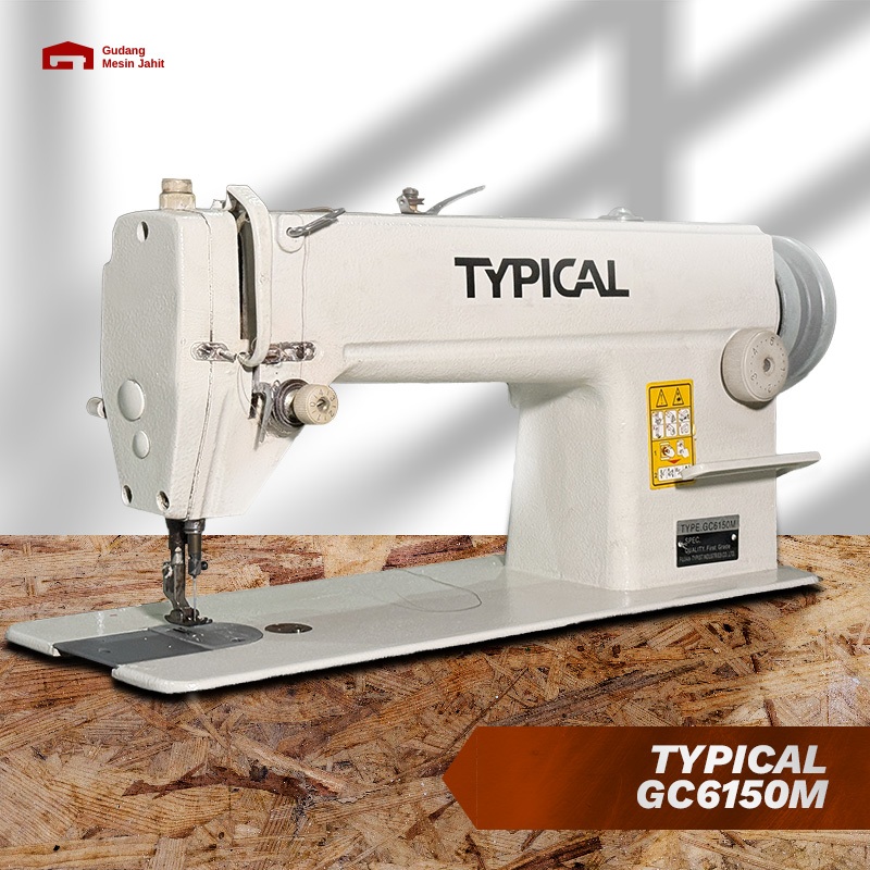 MESIN JAHIT TYPICAL GC 6150M | MESIN JAHIT INDUSTRI HIGHSPEED | UNIT SECOND MEJA KAKI DINAMO BARU