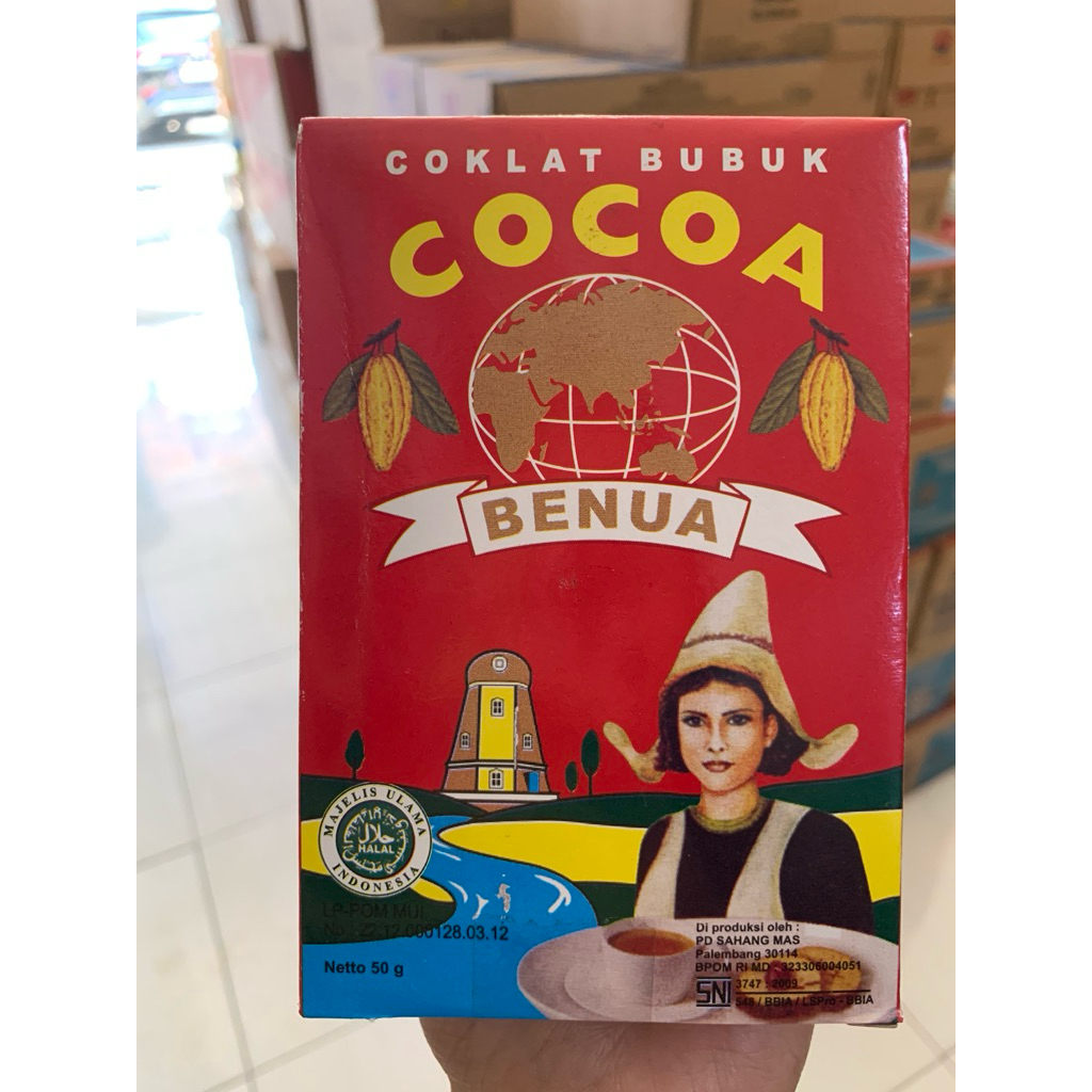 

Medali benua coklat bubuk 50g