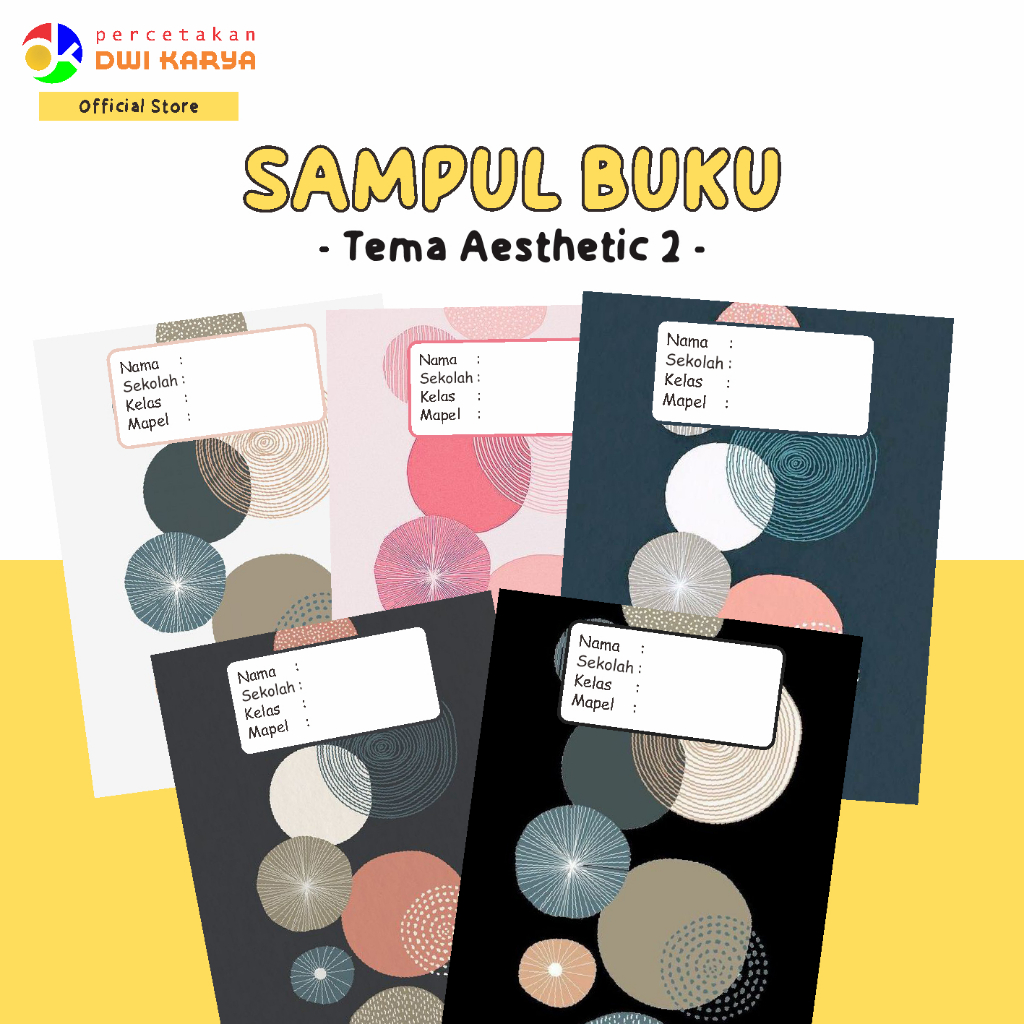 

Sampul Buku Tema Aesthetic (2) Uk 21x16 Cm Bisa Request Ukuran