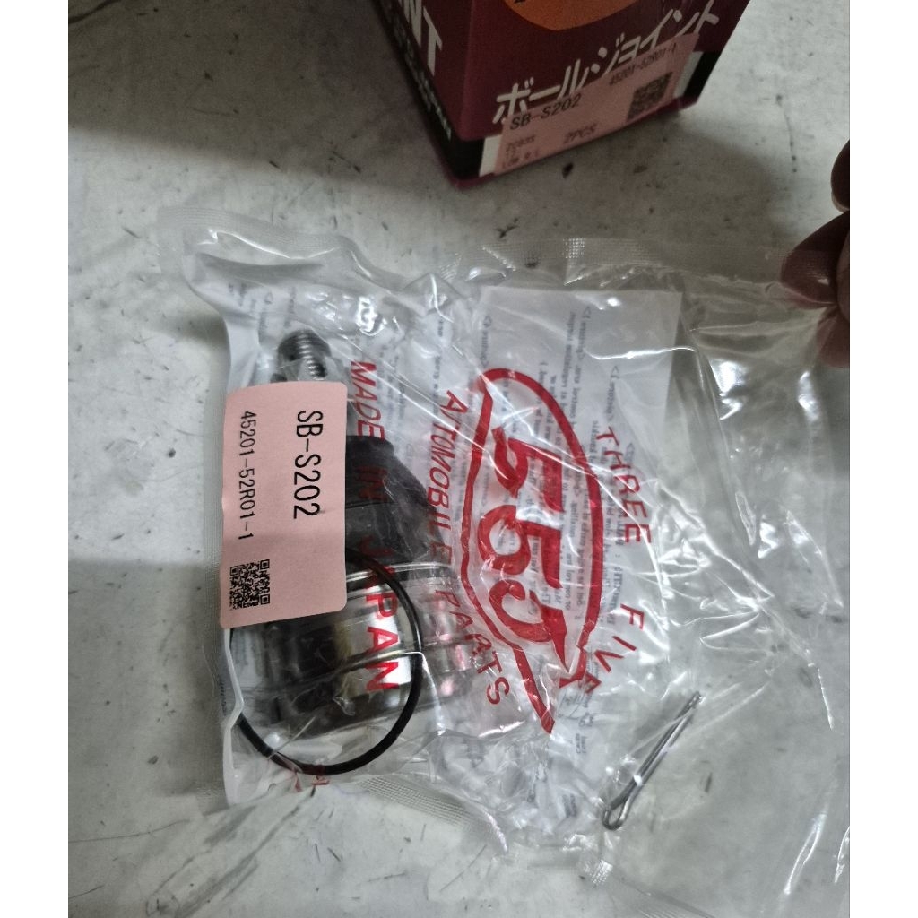 Ball Joint All New Ertiga , New Carry Tayo Merk 555 Jepang - Hrg 1 PC