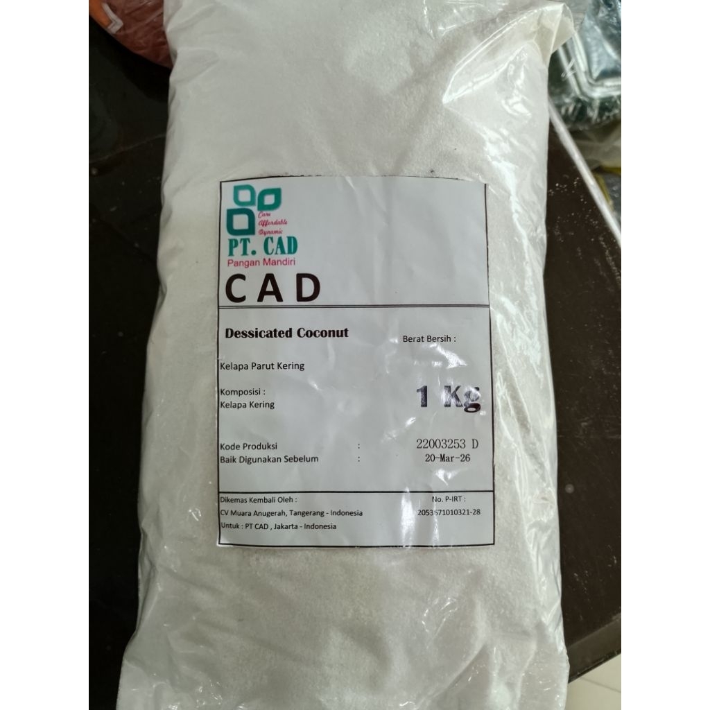 

kelapa PARUT kering merk CAD