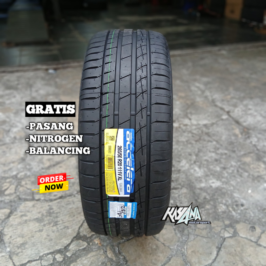 BAN MOBIL ACCELERA UKURAN 265 50 R20 ACCELERA IOTA ST68 RING 20 UKURAN 265/50 RING 20