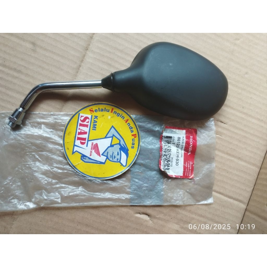 Kaca Spion Mirror Kiri Honda Megapro Mega Pro Mp Lama Hiu Old Honda Win100 Win 100 Muda Akhir Origin