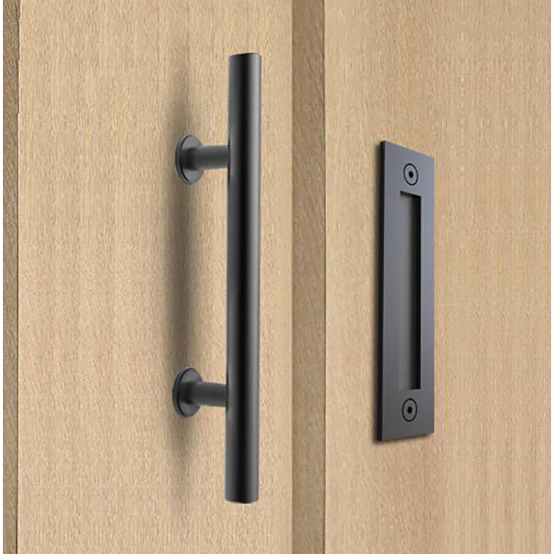 Set Handel Handle Geser Gagang Tarikan Pintu Rumah Kantor Elegan Premium