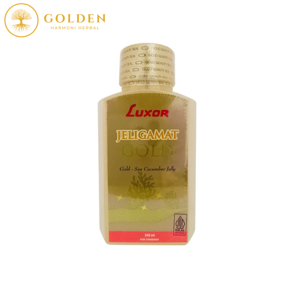 Jeli Gamat Luxor Asli Original Malaysia Promo Harga Murah - 350 ml GOLD / Jelly Gamat Luxor