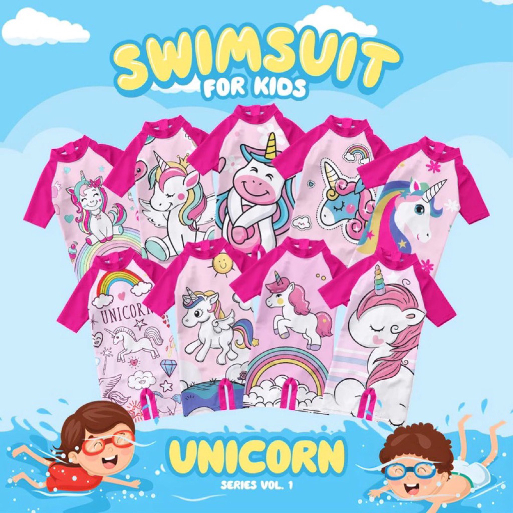 Baju Renang Anak Random Usia 1 2 3 4 5 6 7 8 9 10 tahun Pekanbaru