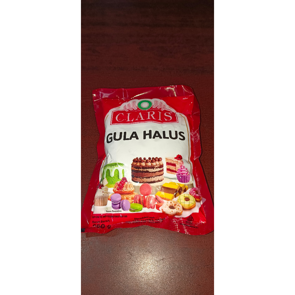 

Gula Halus Claris isi 250 Gram