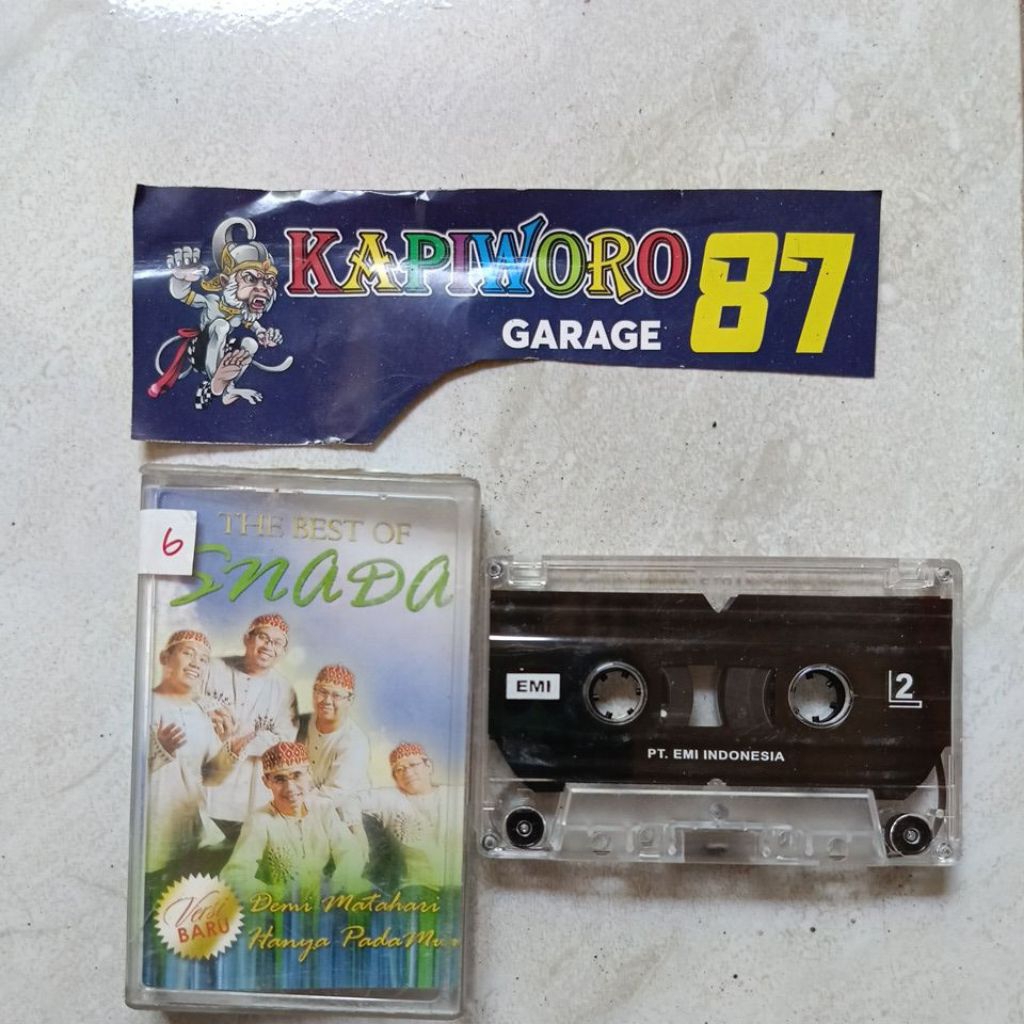 kaset pita The Best of snada demi matahari hanya padamu