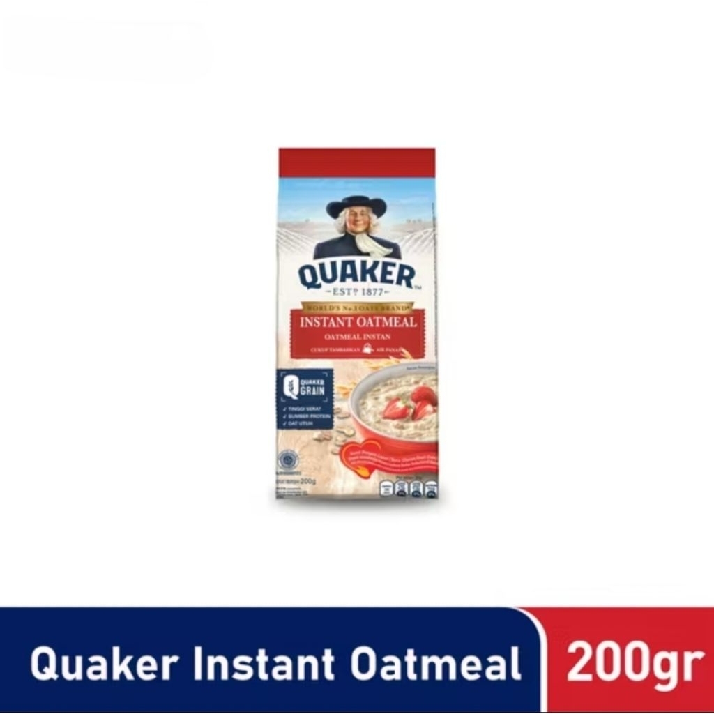 

Quaker Instant Oatmeal 200g