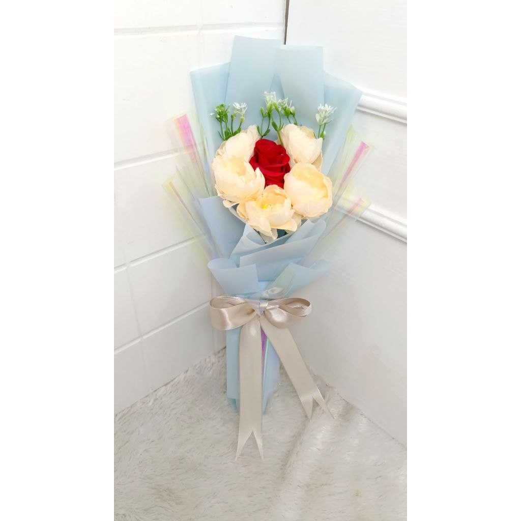 Amanta Segar | Buket Bunga Raisa Bouquet Flowers Buket Bunga Artificial Buket Bunga Wisuda Buket Art