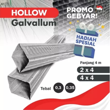 HOLLOW 0,3 / 0,35 / VARIAN HOLO / RANGKA HOLLOW GYPSUM / GALVALUM