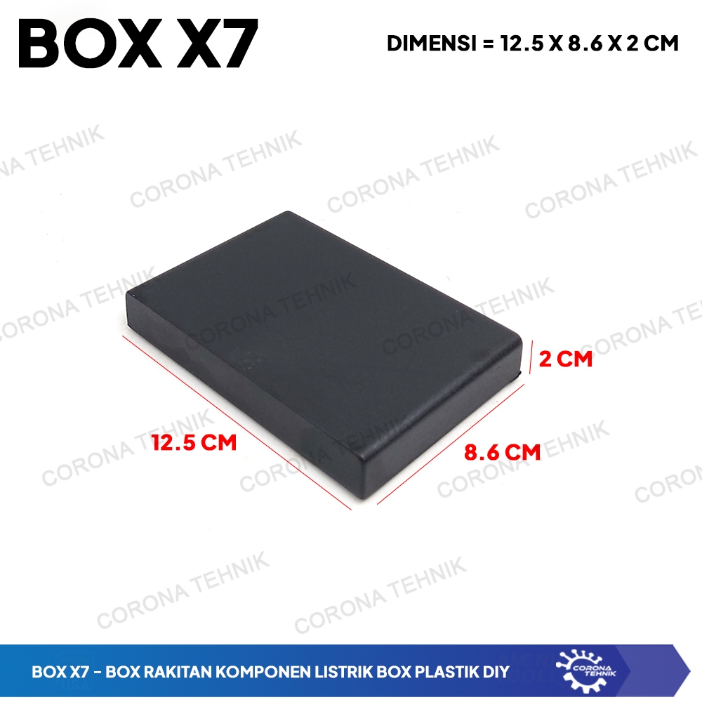 

Box X7 - Box Rakitan Komponen Listrik Box Plastik DIY