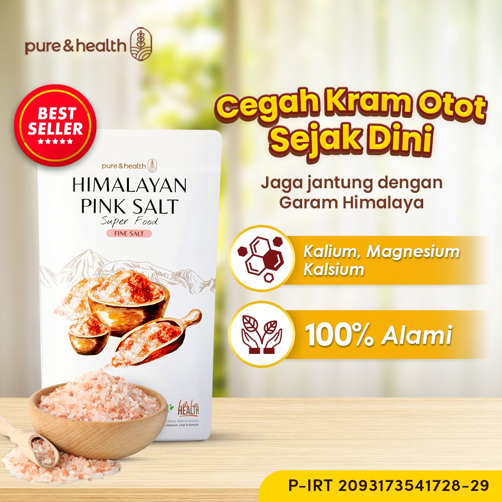 

Garam Himalaya Alami 250 Gram Kaya Mineral Bantu Jaga Performa Otot