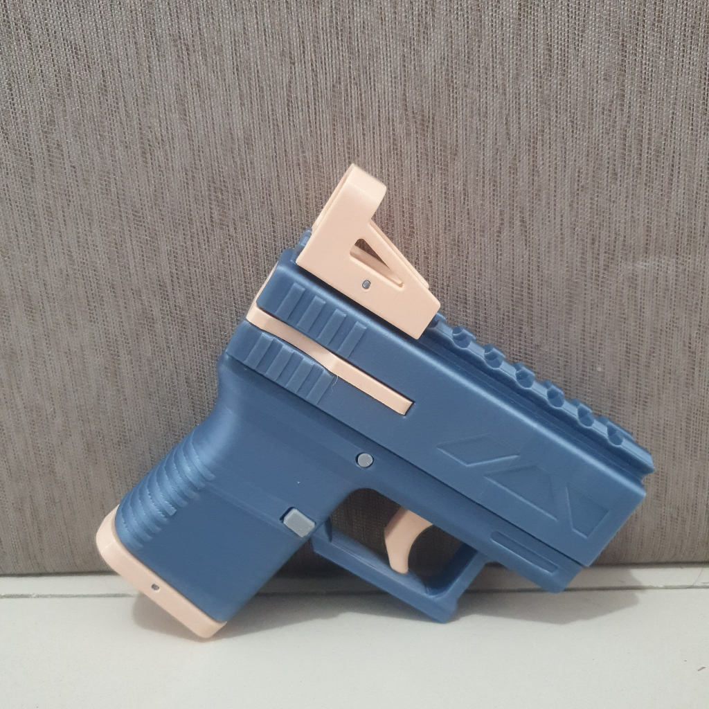 Mainan pistol anak - blowback kaya pistol beneran