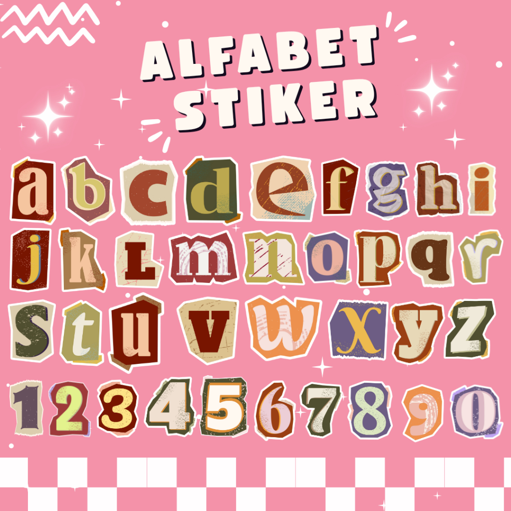 

STIKER ALFHABET HURUF