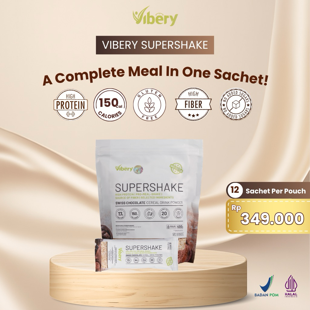 

Vibery Supershake | Meal Replacement | 1 Pouch