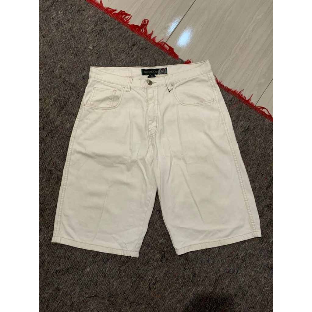 short pants white brand dodeca