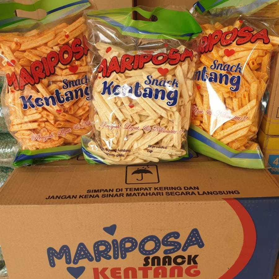 

Mariposa Snack 250gr | Rasa Balado, Original, Salty Sweet Cheese | Cemilan Renyah & Gurih