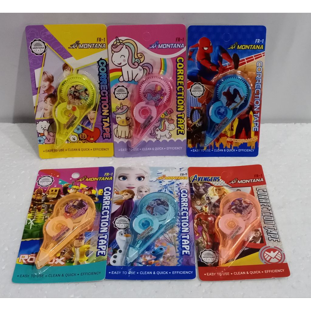 

CORRECTION TAPE MONTANA FR-1