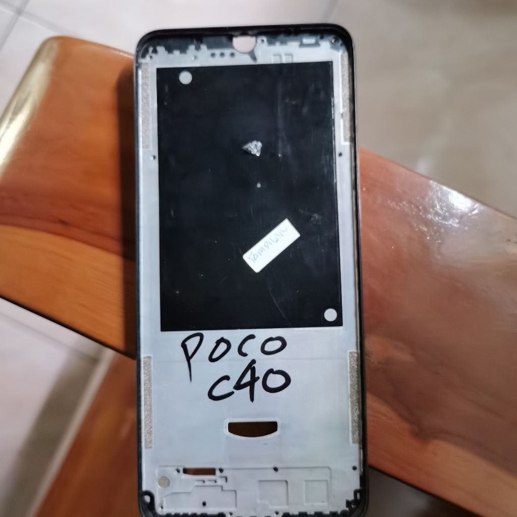 FRAME TATAKAN LCD POCO C40 ORI COPOTAN