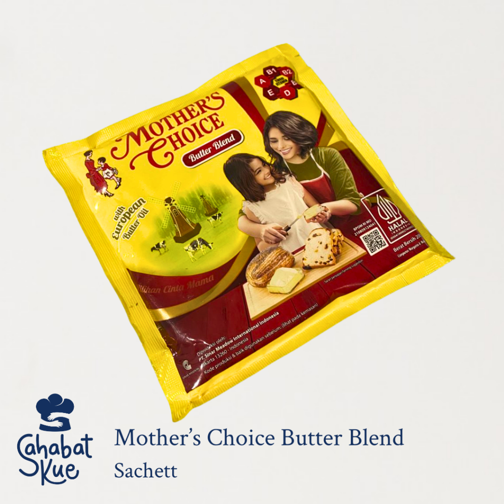 

Mother's Choice Butter Blend Sachet 200gr - Mentega Saset Mothers Choice