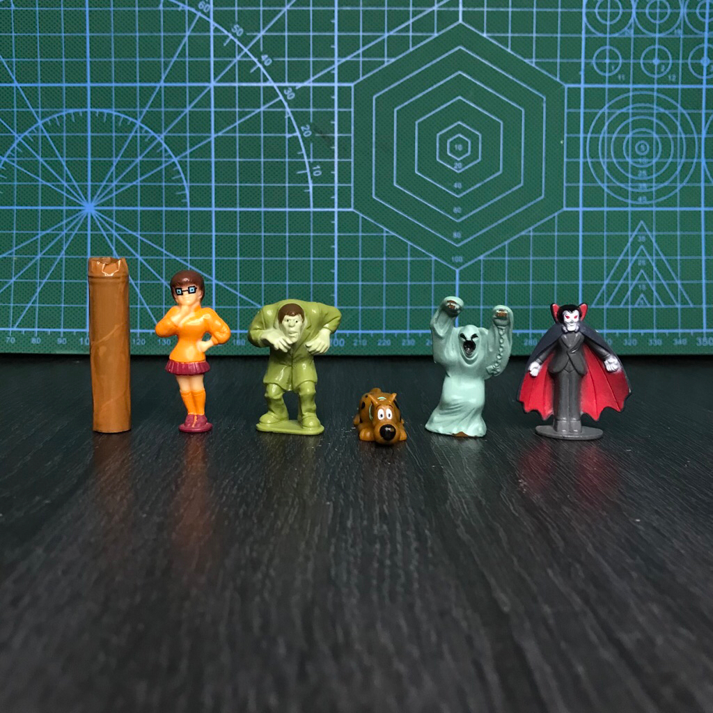 Mini Figure Scooby Doo Creeper Ghost Velma Dinkley Original Hanna Barbera (HB) [PRELOVED]