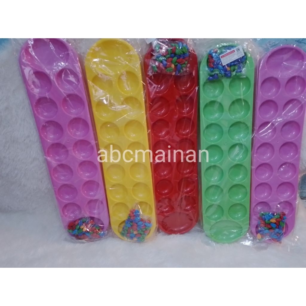 CONGKLAK IMPORT KECIL+BIJI WARNA WARNI