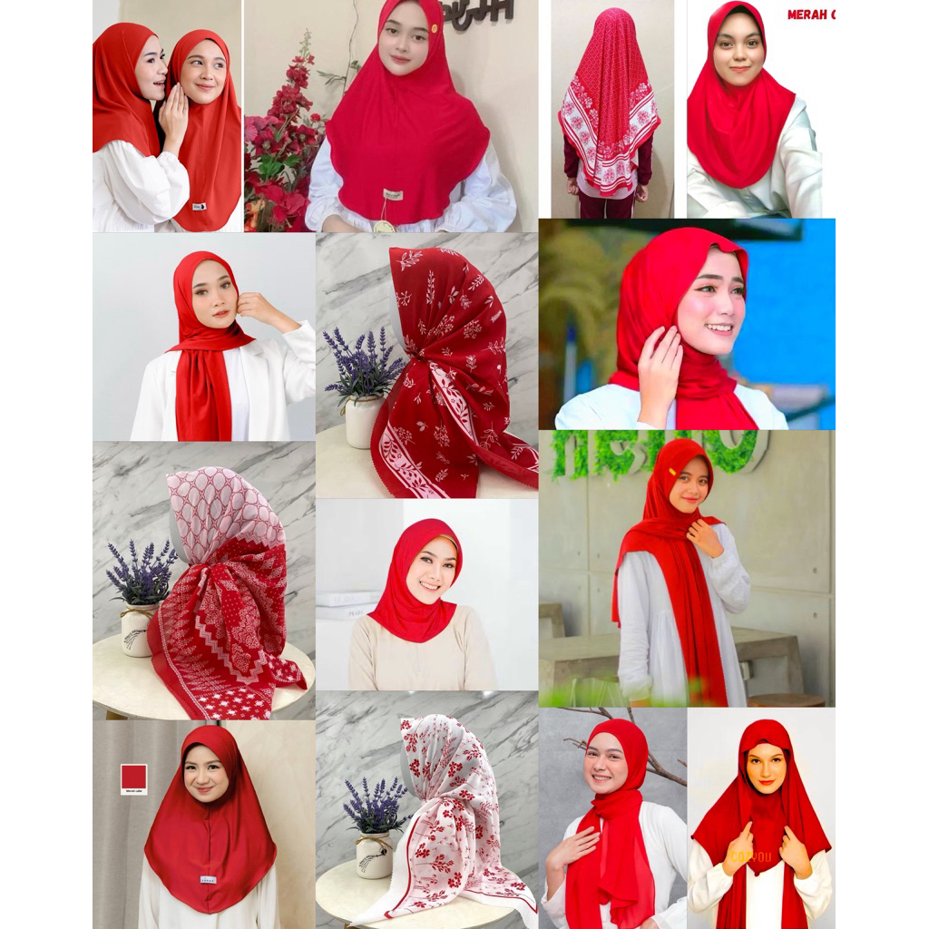 Hijab Merah Putih Kemerdekaan
