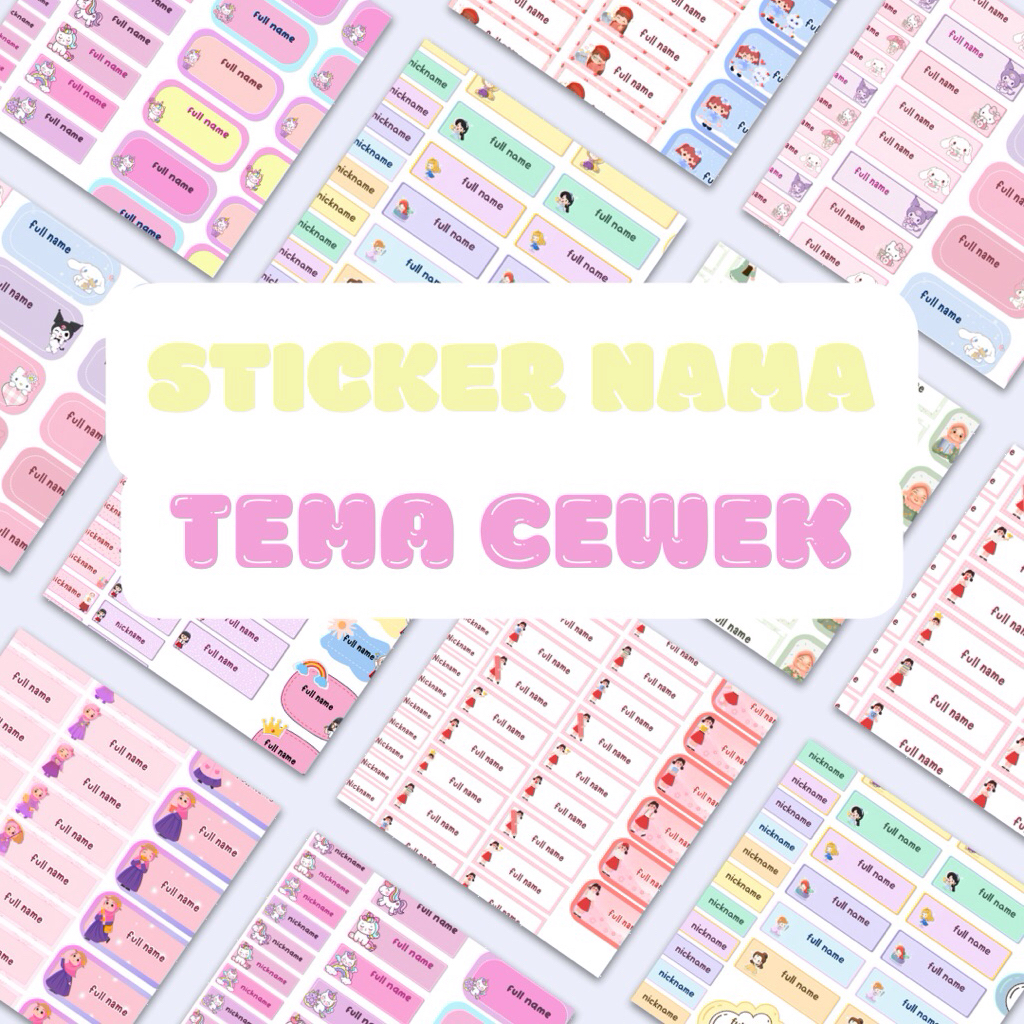 

Sticker Nama Cewek