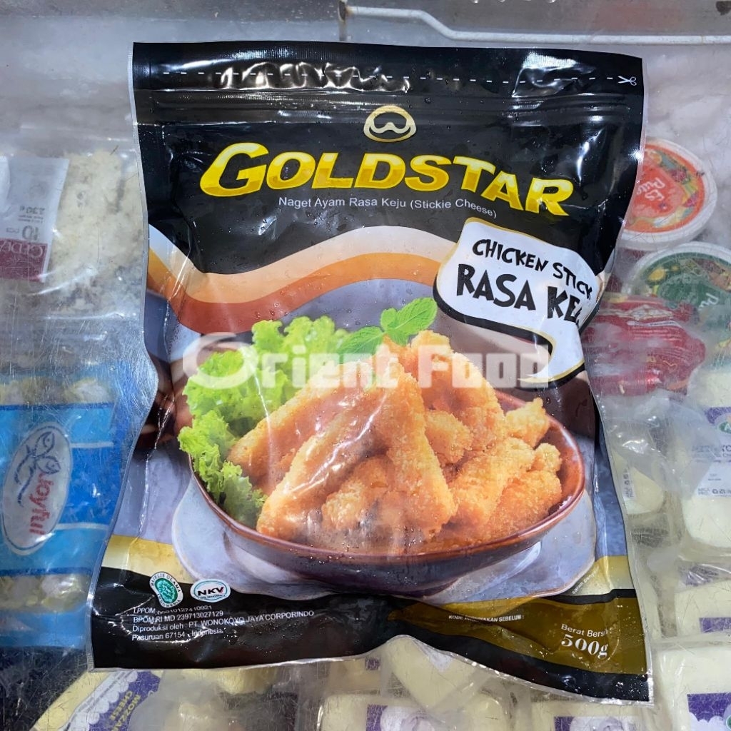 

Goldstar Chicken Stick Keju 500gr