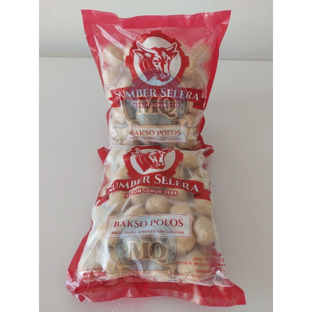 

Sumber selera bakso polos 650 gr 50 biji