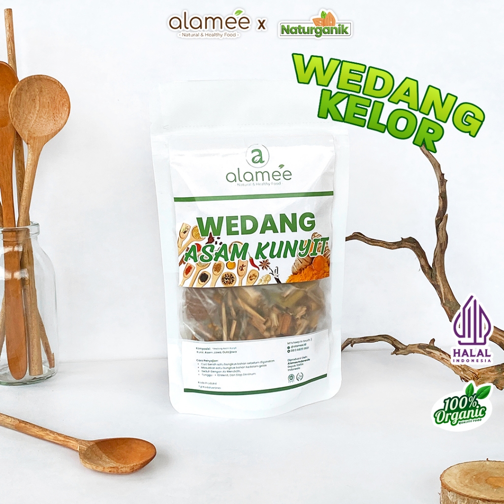 

ALAMEE Wedang Kelor Minuman Herbal Rempah Langsung Seduh Komplit Asli Alami Organik Naturganik