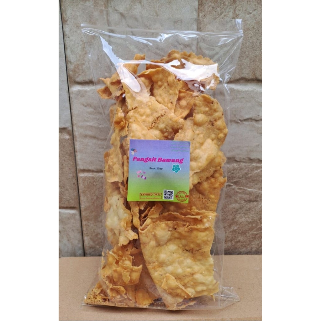 

Pangsit Bawang berat 250gr