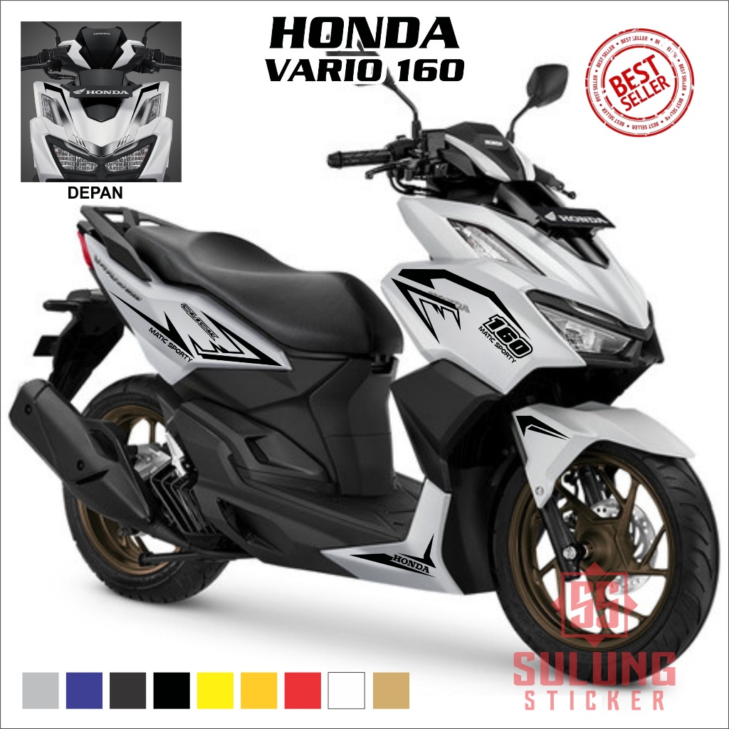 CUTTING STICKER MOTOR HONDA VARIO 160 / STICKER VARIO 160