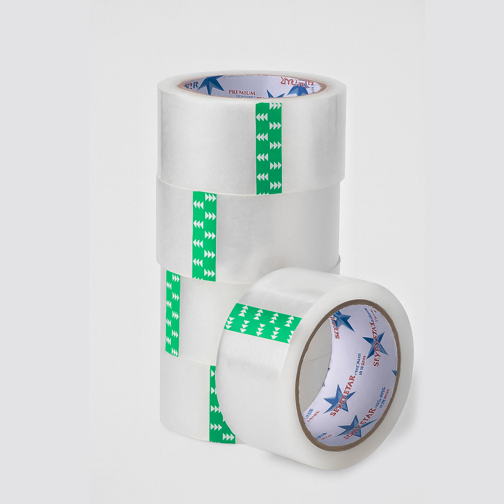 

Lakban Isolasi Bening Tape 100 Yard 45 mm x 100 Y Rekat Murah Kuat / Harga Murah