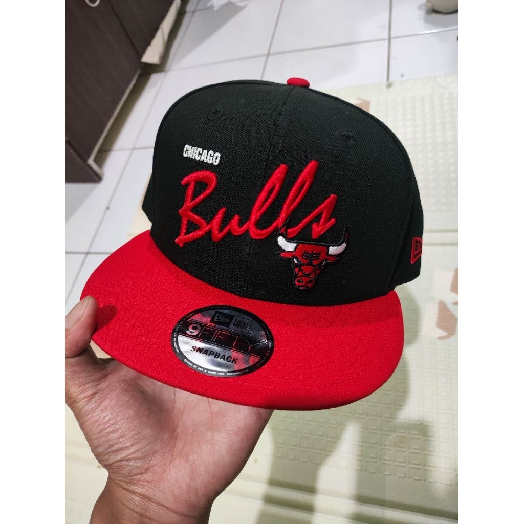 New Era Chicago Bulls Cap Topi NBA