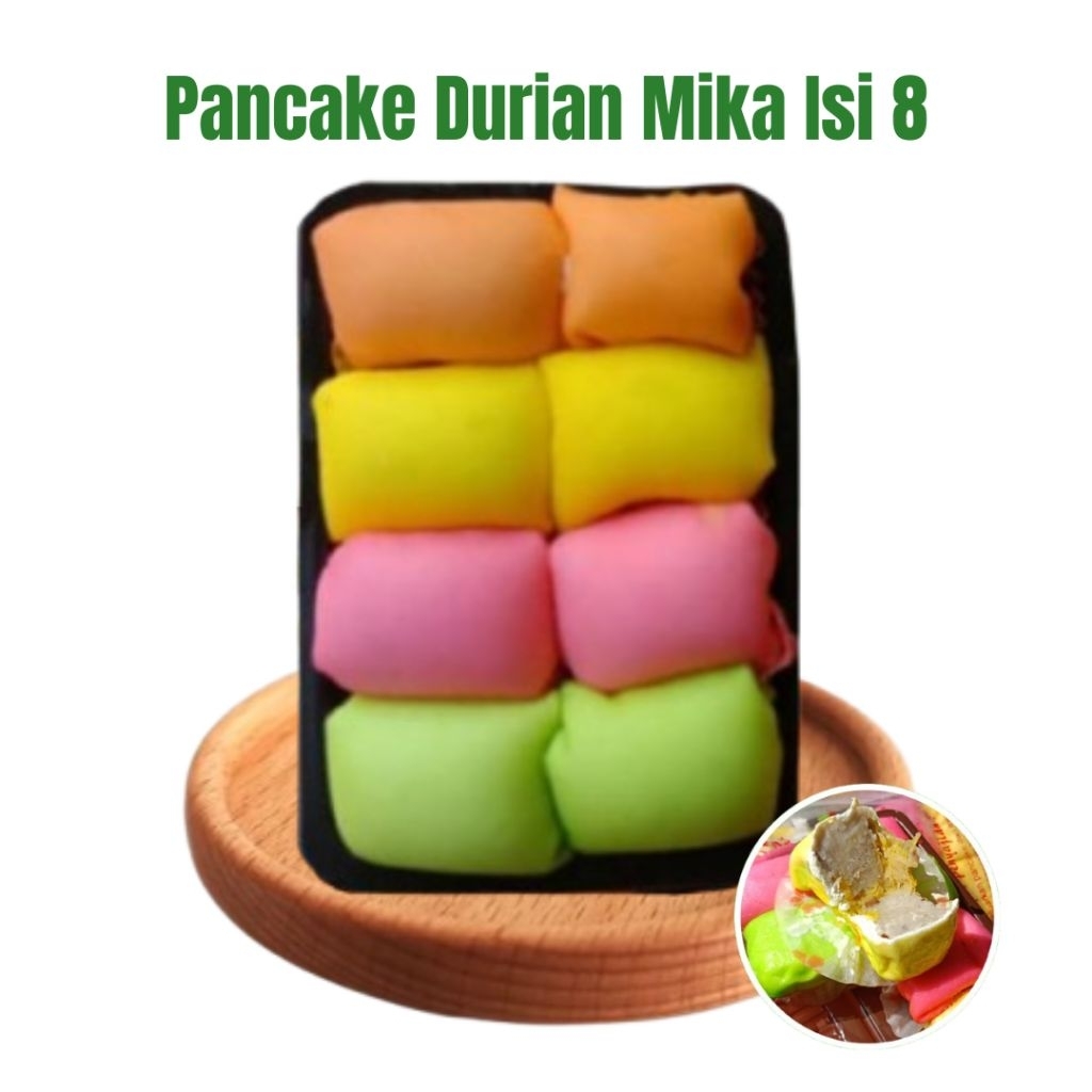 

pancake durian isi 8