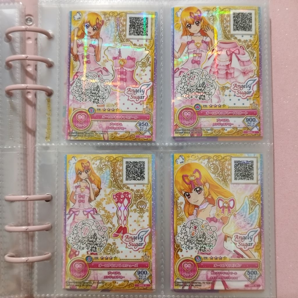 kartu aikatsu card aurora kiss coord