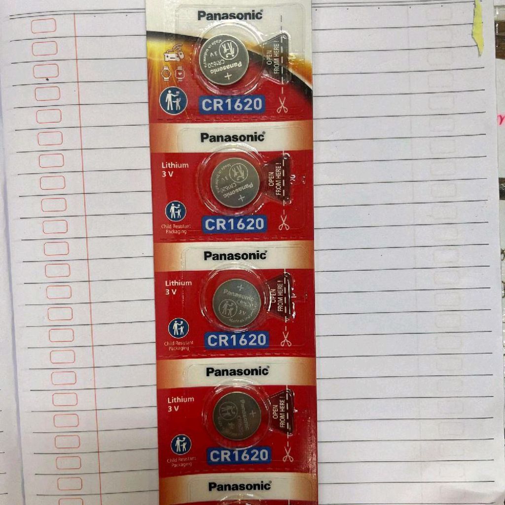 

Baterai Panasonic Cr 1620 Lithium 3 volt/ 1 butir original 100%