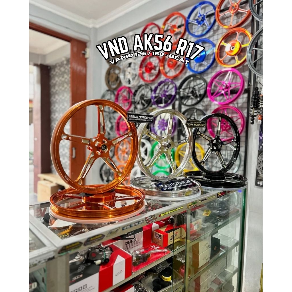 VELG VND AK56 R17 VARIO 125 / 150 R17 140/160